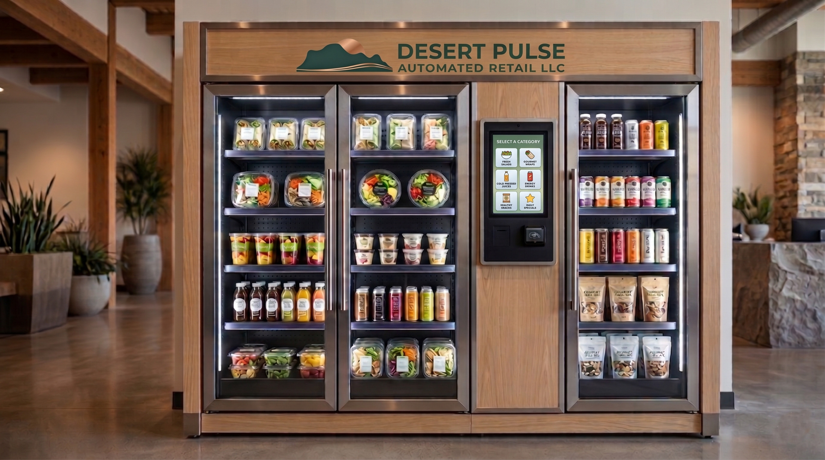 Desert Pulse Automated Retail Machine